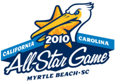 Carolina League all-star game 2010 primary logo iron on transfers for clothing
